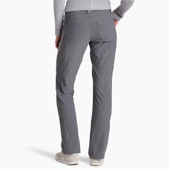 Kuhl 14 Pants Women Trekr Outdoor Hiking Grey Gray Large XL Capri shorts fall - Picture 3 of 8